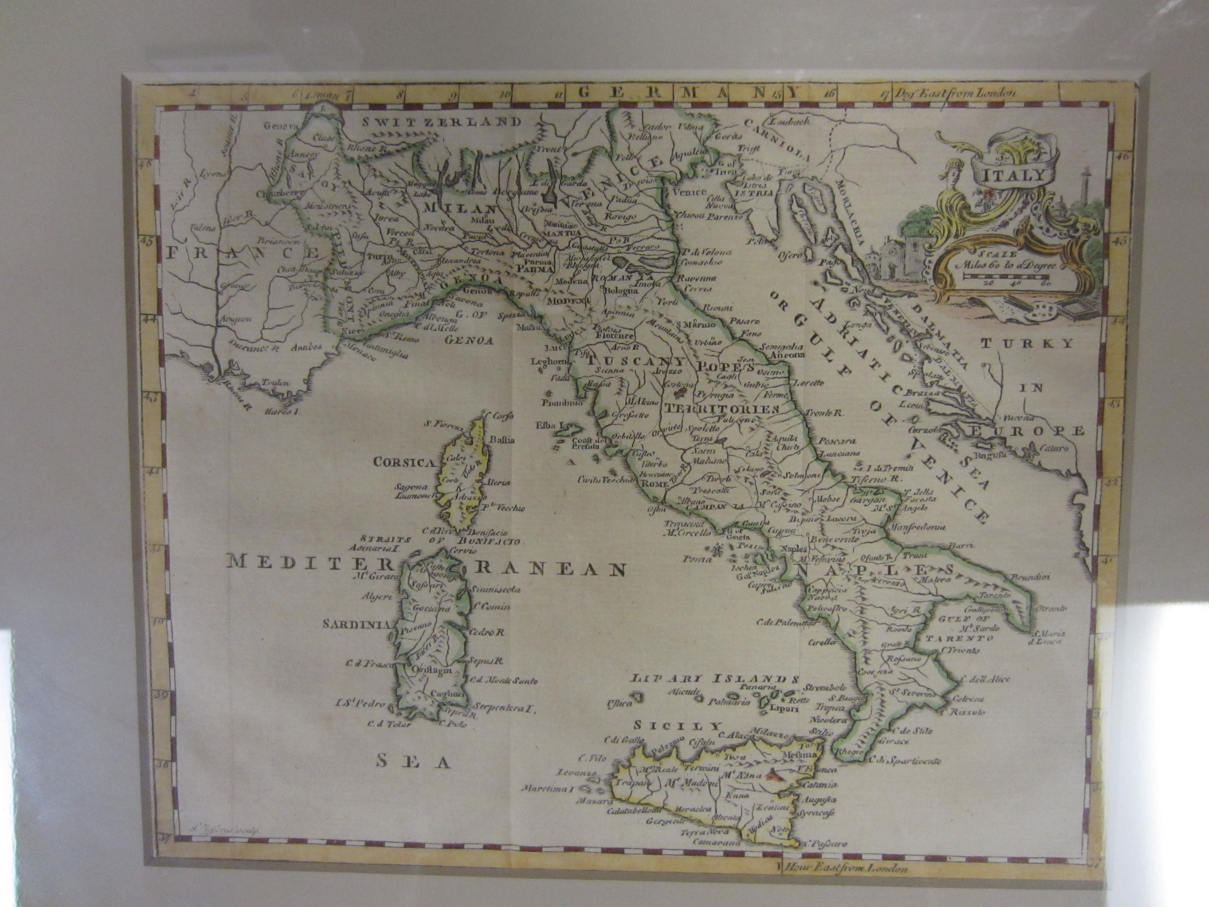Italy (including Corsica, Sardinia and Sicily)