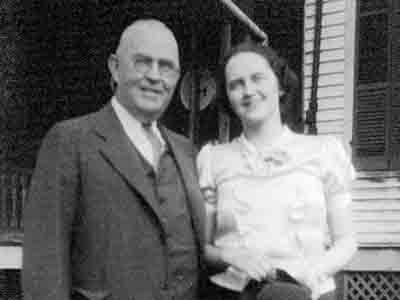 Leona and W.R.: A picture of Leona and her father, W.R.