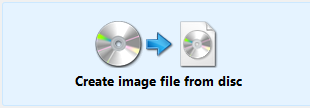 ImgBurn Create image file from disc button