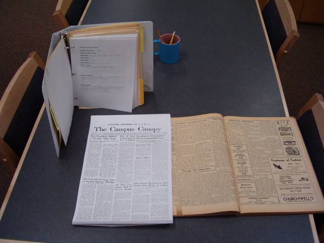 VSU Archives volunteer